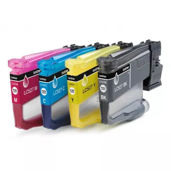 Pack de cartuchos de tinta Brother LC527VAL CMYK – 1×1300, 3×900 páginas