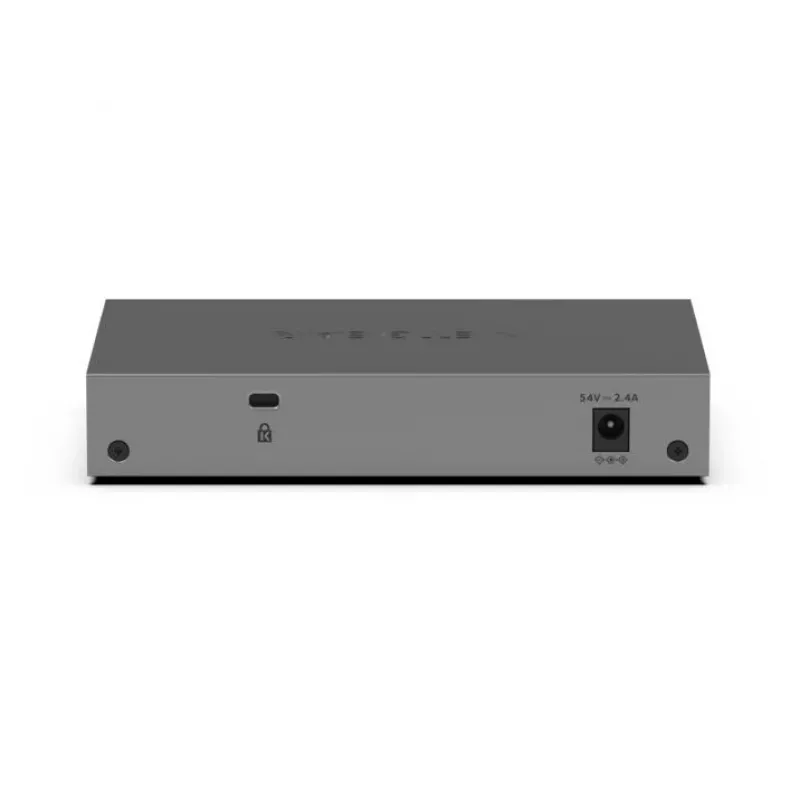 NETGEAR GS105EPP Gigabit Ethernet (10/100/1000) no gestionado Power over Ethernet (PoE) montaje en escritorio/pared gris