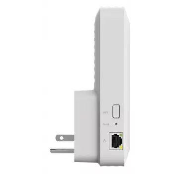 Repetidor Wi-Fi Netgear EAX17 dual band 2.4/5 GHz, 802.11ax/ac, 4x4, Gigabit Ethernet, blanco