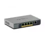 NETGEAR GS105EP Gigabit Ethernet (10/100/1000) no gestionado Power over Ethernet (PoE) gris