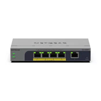 NETGEAR GS105EP Gigabit Ethernet (10/100/1000) no gestionado Power over Ethernet (PoE) gris