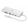 Hub USB-C 10 en 1 D-Link DUP-A01 — host USB 3.2 Gen 1 Type-C, Gigabit Ethernet, SD/MicroSD, HDMI hasta 3860x2160@60Hz