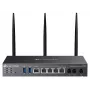 Router Wi-Fi TP-Link Omada DR3220v-4G Gigabit Ethernet doble banda (2,4 GHz / 5 GHz) negro