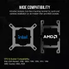 Corsair iCUE LINK H100i LCD RGB refrigeración líquida AIO para CPU, 240 mm
