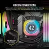 Corsair iCUE LINK H100i LCD RGB refrigeración líquida AIO para CPU, 240 mm
