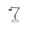 Micrófono para PC ENDORFY Solum Studio — USB cableado, 24 bits/96 kHz, 20–20000 Hz, soporte de mesa ajustable, controles táctiles, salida de auriculares, negro