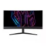 Acer Predator X34 Vbmiiphuzx monitor gaming OLED curvo de 34 pulgadas (86,4 cm), 3440 x 1440 UWQHD, 175 Hz, 0,03 ms, DisplayHDR 400 True Black, 2x HDMI, DisplayPort, USB-C, altavoces, negro
