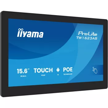 Monitor iiyama TW1623AS-B3P 39,6 cm (15,6 inch) 1920 x 1080 píxeles Full HD LED táctil negro