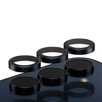 PanzerGlass ® Hoops® protector de lente de cámara negro Samsung Galaxy A55 5G