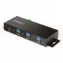 Hub de interfaces StarTech.com 5G7AINDRM-USB-A-HUB USB 3.2 Gen 1 (3.1 Gen 1) Type-B 5000 Mbit/s negro