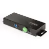 Hub de interfaces StarTech.com 5G7AINDRM-USB-A-HUB USB 3.2 Gen 1 (3.1 Gen 1) Type-B 5000 Mbit/s negro