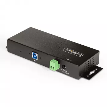 Hub de interfaces StarTech.com 5G7AINDRM-USB-A-HUB USB 3.2 Gen 1 (3.1 Gen 1) Type-B 5000 Mbit/s negro