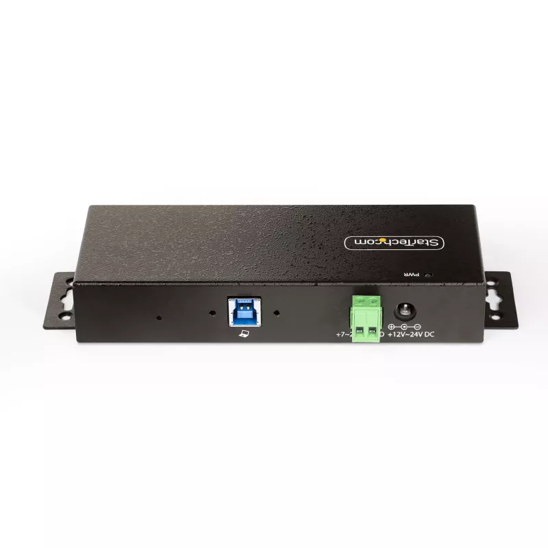 Hub de interfaces StarTech.com 5G7AINDRM-USB-A-HUB USB 3.2 Gen 1 (3.1 Gen 1) Type-B 5000 Mbit/s negro