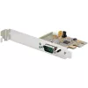 Tarjeta serie PCI Express StarTech.com, tarjeta de interfaz serie PCIe a RS232 (DB9), tarjeta serie para PC con UART 16C1050, soportes estándar o de perfil bajo, retención COM, Windows y Linux