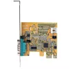Tarjeta serie PCI Express StarTech.com, tarjeta de interfaz serie PCIe a RS232 (DB9), tarjeta serie para PC con UART 16C1050, soportes estándar o de perfil bajo, retención COM, Windows y Linux