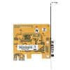 Tarjeta serie PCI Express StarTech.com, tarjeta de interfaz serie PCIe a RS232 (DB9), tarjeta serie para PC con UART 16C1050, soportes estándar o de perfil bajo, retención COM, Windows y Linux