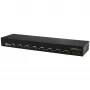 Hub adaptador USB a serie de 8 puertos StarTech.com, USB 2.0, serie, negro, aluminio, 36 W, 100 - 240 V