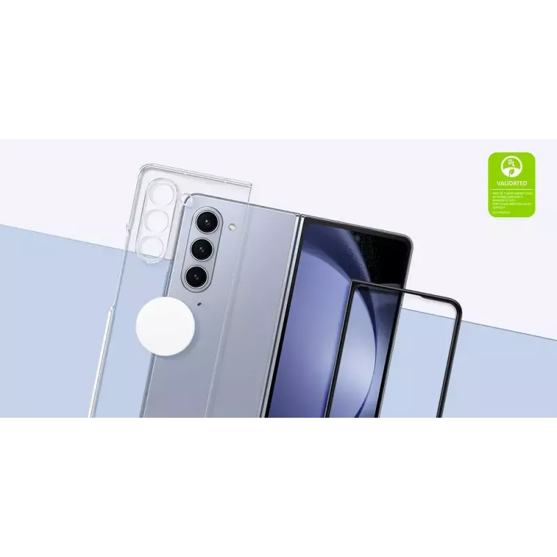 Funda para móvil Samsung EF-XF946CTEGWW 19,3 cm (7,6 pulgadas) funda transparente