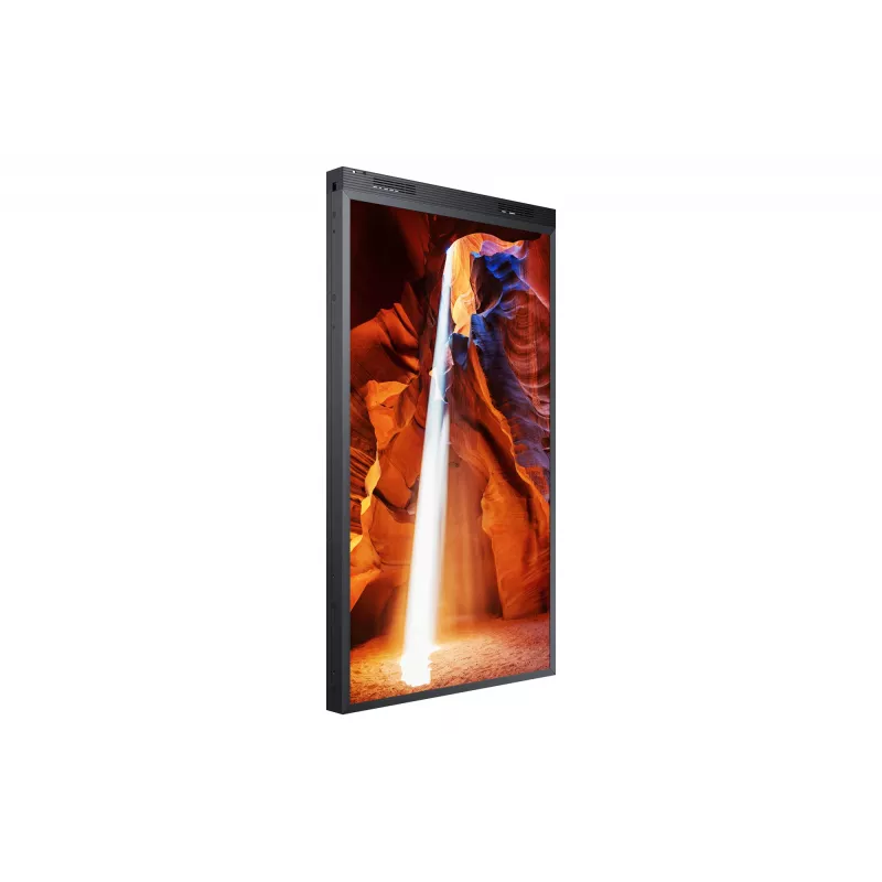 Pantalla plana de señalización digital Samsung OM55N-DS 139,7 cm (55 pulgadas) LCD Wi-Fi 3000 cd/m² Full HD negra procesador integrado Tizen 5.0