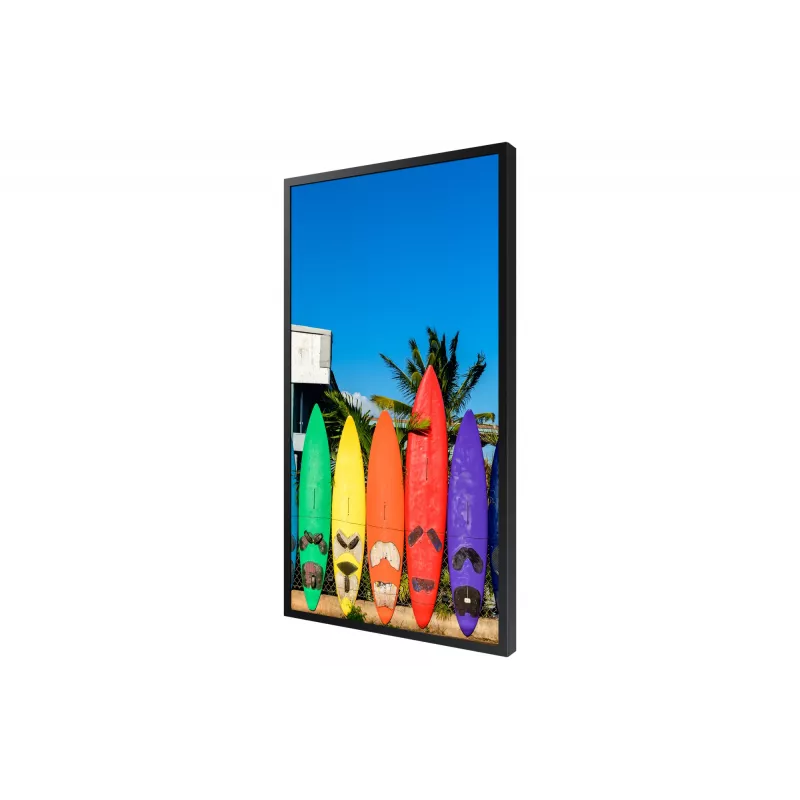 Pantalla plana de señalización digital Samsung OM46B 116.8 cm (46 pulgadas) LCD Wi-Fi 4000 cd/m² Full HD negra Tizen 5.0 24/7