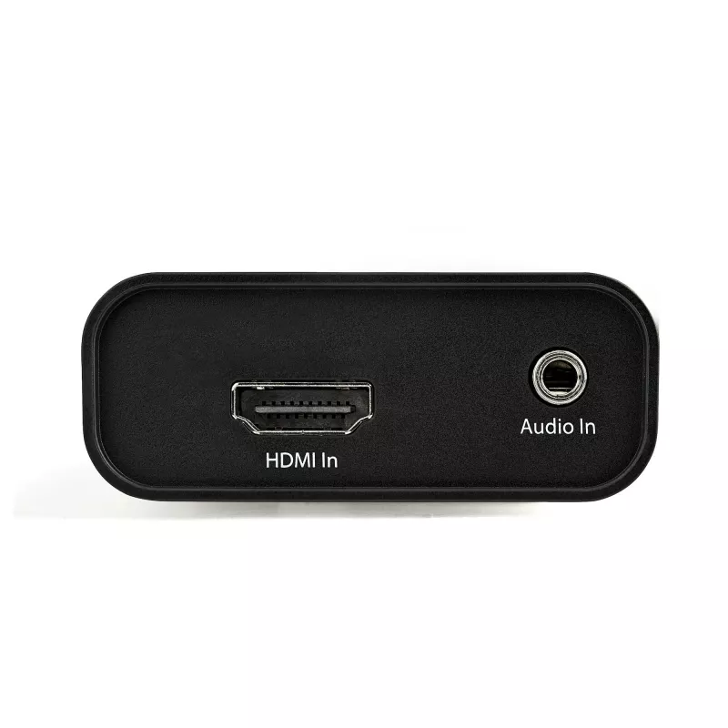 StarTech.com Grabadora de vídeo HDMI a USB-C, 1080p, 60fps – UVC – Captura/streaming en directo externa USB 3.0 Type-C – Adaptador grabador de audio/vídeo HDMI – Compatible con USB-C/USB-A/Thunderbolt 3 – TAA