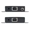 StarTech.com Extensor HDMI 4K sobre cable Ethernet CAT6/CAT5, extensor de vídeo 4K 30Hz o 1080p 60Hz, HDMI sobre cable Ethernet, kit transmisor y receptor HDMI, mando a distancia IR