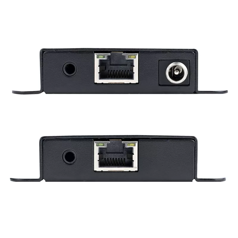 StarTech.com Extensor HDMI 4K sobre cable Ethernet CAT6/CAT5, extensor de vídeo 4K 30Hz o 1080p 60Hz, HDMI sobre cable Ethernet, kit transmisor y receptor HDMI, mando a distancia IR