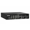 QNAP QSW-M2108R-2C switch L2 gestionable, 8 x 2,5GbE + 2 x 10GbE SFP+/RJ-45 combo, media anchura, montable en rack