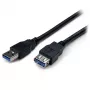 StarTech.com Cable de extensión SuperSpeed USB 3.0 A a A negro de 2 m – M/H