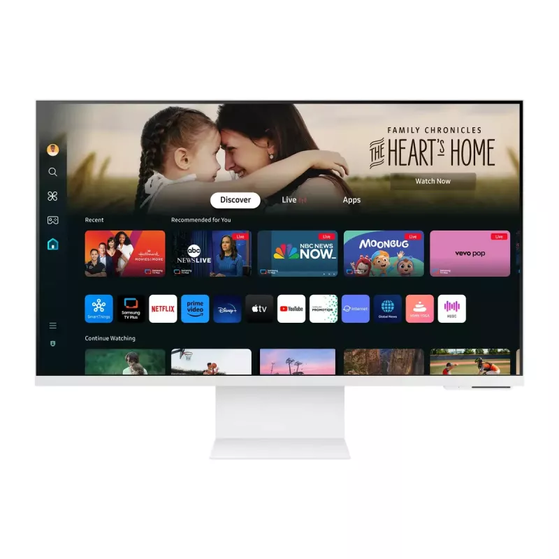 Samsung M80D Monitor de ordenador 81,3 cm (32 inch) 3840 x 2160 píxeles 4K Ultra HD LED Blanco