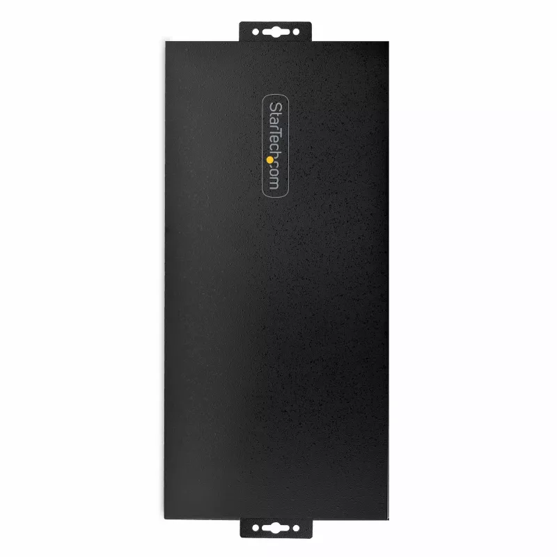 StarTech.com Hub USB industrial de 16 puertos 5Gbps con fuente de alimentación, carcasa metálica, montable, protección ESD, alimentación por regletas, función de carga USB, conmutador dual-host – TAA