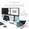 StarTech.com Adaptador multipuerto USB-C para triple monitor, Dual 4K 60 Hz + 4K 30 Hz HDMI y DisplayPort, hub USB de 4 puertos, 100 W PD Pass-Through, GbE, lector de tarjetas SD/MicroSD