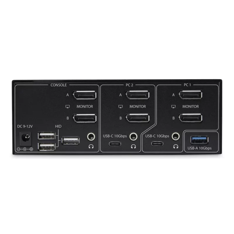StarTech.com P2CDD143-KVM-SWITCH Switch KVM Negro
