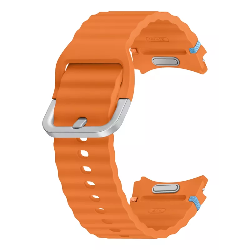 Samsung Sport Band (S/M) para Galaxy Watch 7, correa, smartwatch, Naranja, Samsung, Galaxy Watch7/Watch6/Watch5 Pro/Watch4 Sport, Goma
