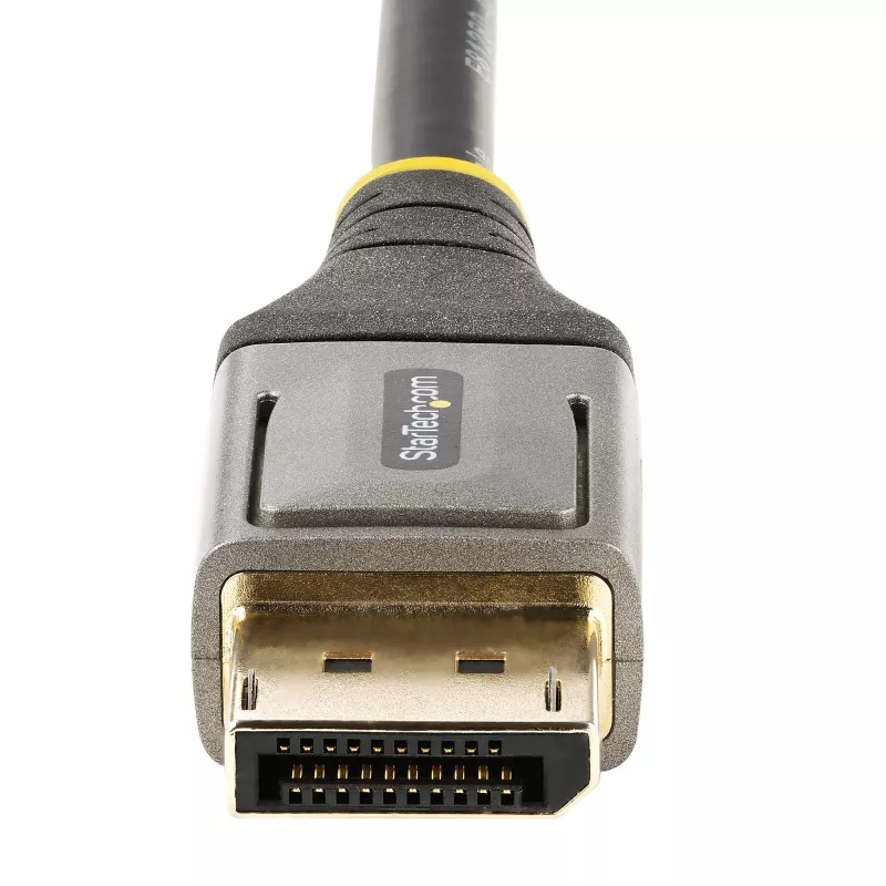 StarTech.com Cable DisplayPort 1.4 de 1ft (30cm) - 8K 60Hz HDR10 - Vídeo Ultra HD 4K 120Hz - Cable DP 1.4 - Para monitores/pantallas - Cable DisplayPort a DisplayPort - M/M