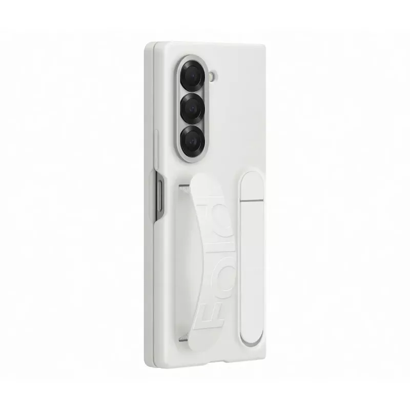 Funda de silicona Samsung blanca para móvil 19,3 cm (7,6