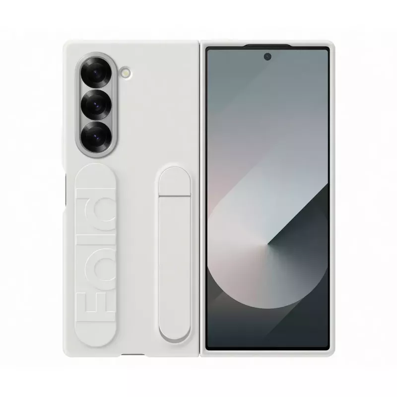 Funda de silicona Samsung blanca para móvil 19,3 cm (7,6