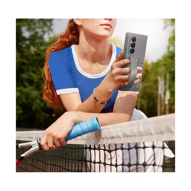 Funda de silicona Samsung blanca para móvil 19,3 cm (7,6
