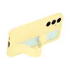 Funda Samsung Galaxy S24 FE Monochromatic amarilla con soporte de mesa