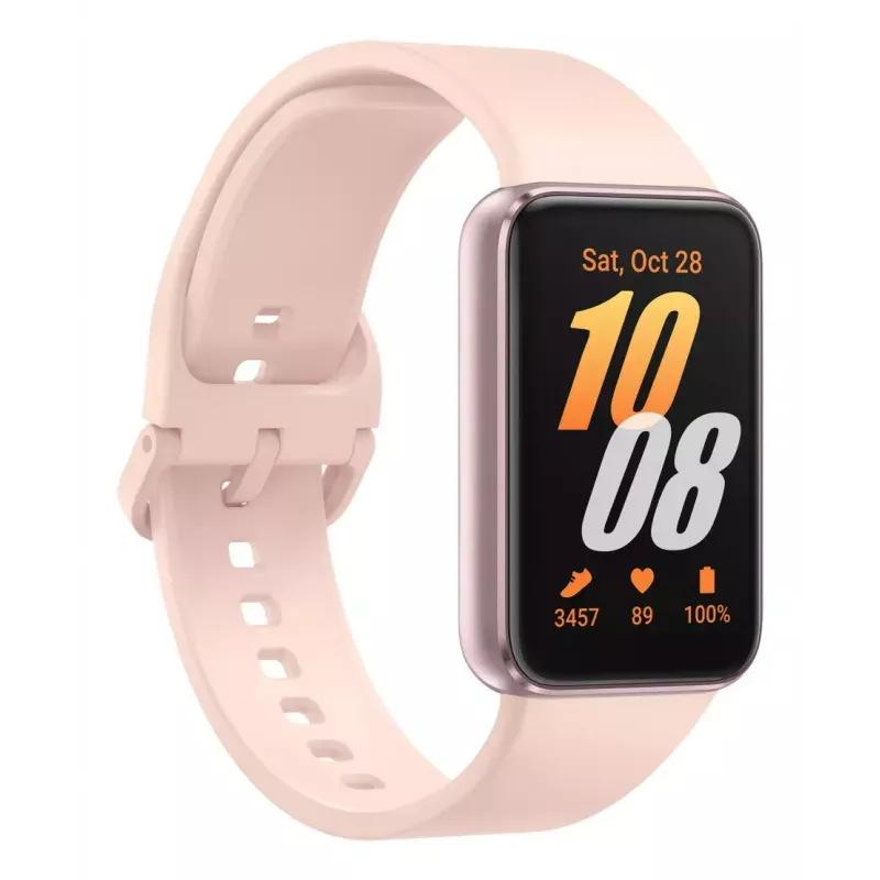 Smartwatch Samsung Galaxy Fit3 40 mm carcasa de aluminio, 1,6 inch AMOLED, Bluetooth 5.3, 208 mAh, oro rosa