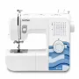 Máquina de coser Brother RH137 — 37 puntadas, longitud de puntada 4 mm, ancho de puntada 5 mm, fácil de transportar