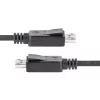 Cable DisplayPort 1.2 StarTech.com 10ft (3m) – cable DisplayPort 4K x 2K Ultra HD certificado VESA – cable DP a DP para monitor – cable de vídeo/display DP – conectores macho DP con enclavamiento