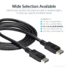 Cable DisplayPort 1.2 StarTech.com 1,8 m (6ft) – cable DisplayPort 4K x 2K Ultra HD certificado VESA – cable DP a DP para monitor – cable de vídeo/display DP – conectores macho DP con bloqueo