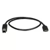 Cable USB-C a USB-B para impresora StarTech.com - M/M - 0,5 m - USB 2.0