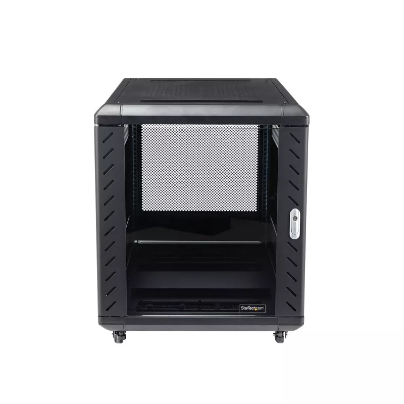 Armario de servidor StarTech.com de 4 postes 12U, rack de datos de 19