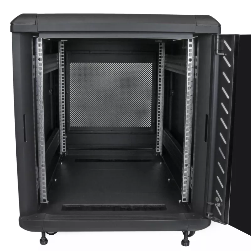 Armario de servidor StarTech.com de 4 postes 12U, rack de datos de 19