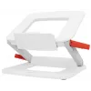 Leitz Ergo 64240001 soporte ajustable multiángulo para portátil, plegable, 13-15 pulgadas (33-38,1 cm), blanco