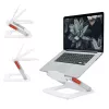 Leitz Ergo 64240001 soporte ajustable multiángulo para portátil, plegable, 13-15 pulgadas (33-38,1 cm), blanco