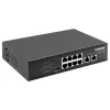 Intellinet Switch Gigabit Ethernet PoE+ de 8 puertos 120W 2 puertos Uplink