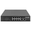 Intellinet Switch Gigabit Ethernet PoE+ de 8 puertos 120W 2 puertos Uplink